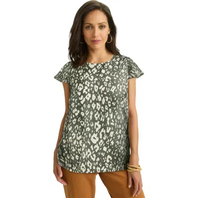 Jessica London Satin Blouse In Multi