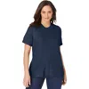 Jessica London Shaker Tee In Blue