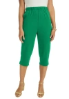 Jessica London Soft Ease Capri In Green