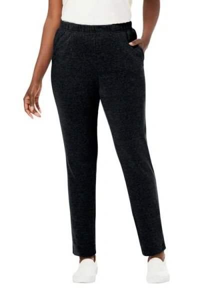 Jessica London Soft Ease Pant In Black