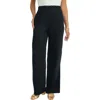 Jessica London Soft Ease Wide Leg Pant In Blue