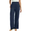 Jessica London Soft Ease Wide Leg Pant In Blue