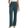Jessica London Soft Ease Wide Leg Pant In Green