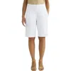 Jessica London Stretch Chino Short In White