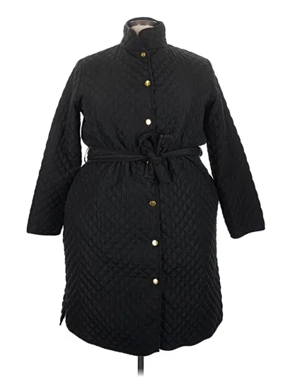 Pre-owned Jessica London Trenchcoat In Black