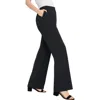 Jessica London Tummy Control Bi-stretch Bootcut Pant In Black