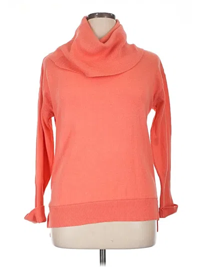 Pre-owned Jessica London Turtleneck Sweater In Orange