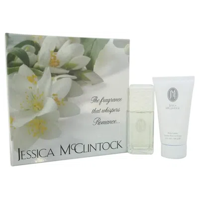 Jessica Mcclintock 3.4 oz Spray & 5 oz Body Lotion For Ladies In White