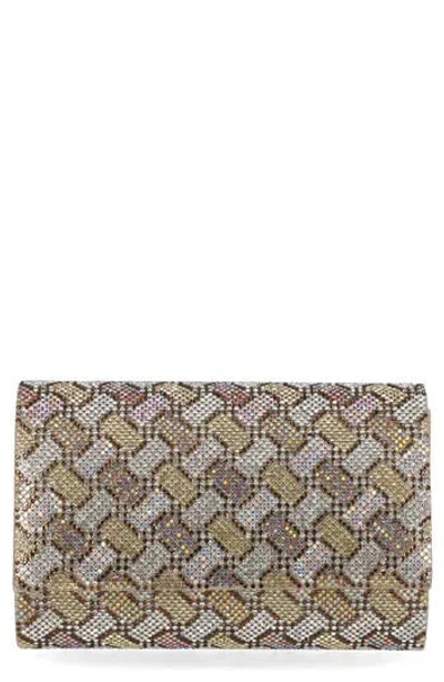 Jessica Mcclintock Alexis Rhinestone Crossbody Clutch