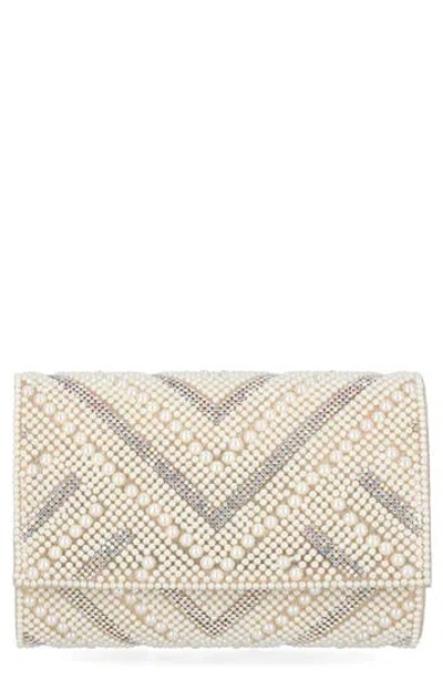 Jessica Mcclintock Alexis Rhinestone Crossbody Clutch