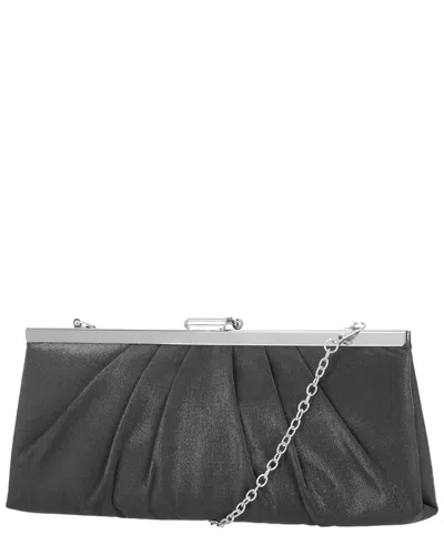 Jessica Mcclintock Blaire Satin Clutch In Red