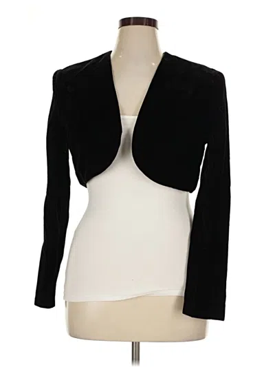 Pre-owned Jessica Mcclintock Blazer Jacket In Black