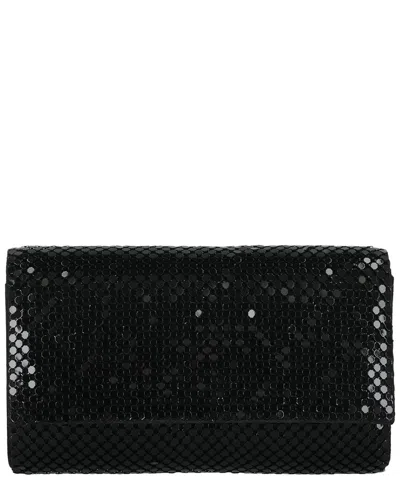 Jessica Mcclintock Cassie Mesh Clutch In Purple