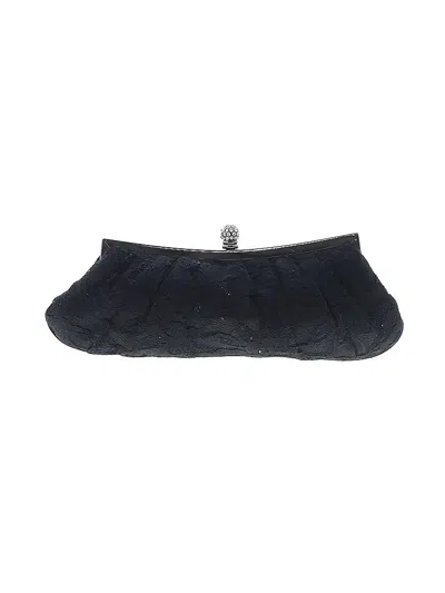 Pre-owned Jessica Mcclintock Clutch In Black