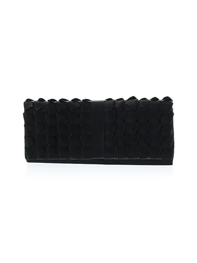 Pre-owned Jessica Mcclintock Clutch In Black
