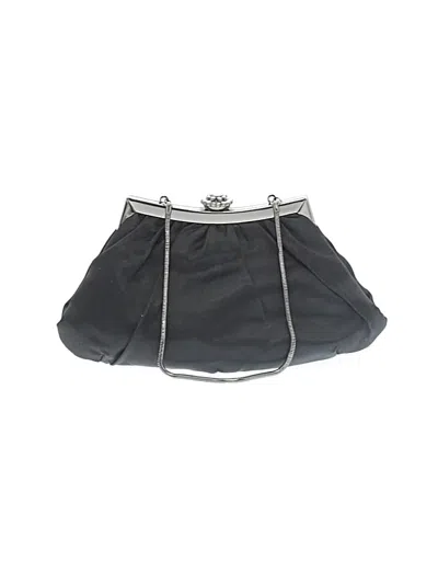 Pre-owned Jessica Mcclintock Clutch In Black