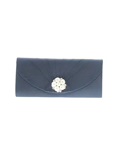 Pre-owned Jessica Mcclintock Clutch In Blue