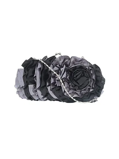 Pre-owned Jessica Mcclintock Clutch In Gray