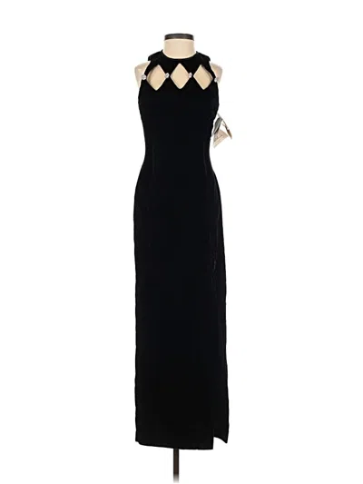 Pre-owned Jessica Mcclintock Cocktail Dress In Black