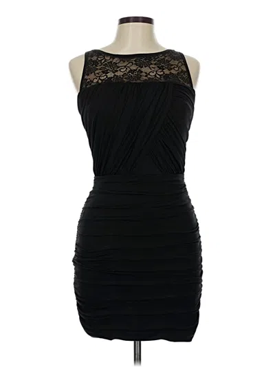 Pre-owned Jessica Mcclintock Cocktail Dress In Black