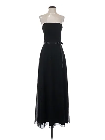 Pre-owned Jessica Mcclintock Cocktail Dress In Black