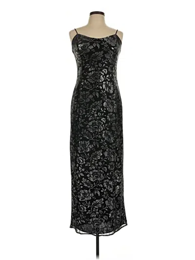 Pre-owned Jessica Mcclintock Cocktail Dress In Black