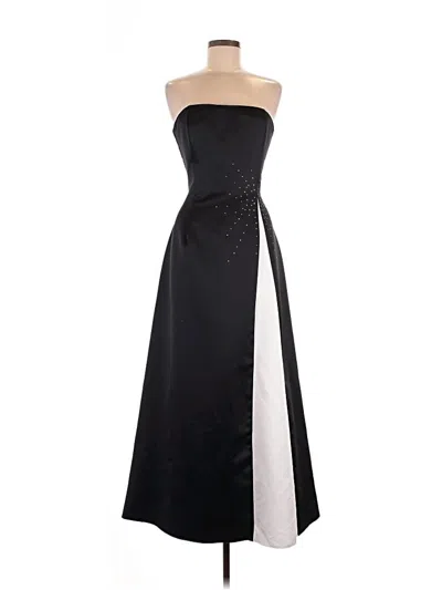 Pre-owned Jessica Mcclintock Cocktail Dress In Black