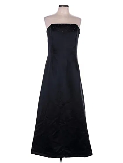 Pre-owned Jessica Mcclintock Cocktail Dress In Black
