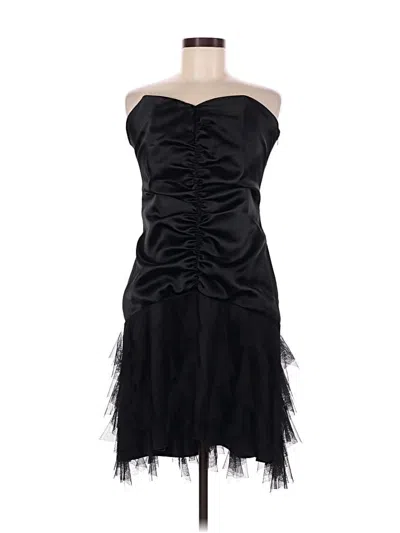 Pre-owned Jessica Mcclintock Cocktail Dress In Black