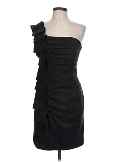Pre-owned Jessica Mcclintock Cocktail Dress In Black