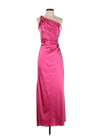 Pre-owned Jessica Mcclintock Cocktail Dress In Pink