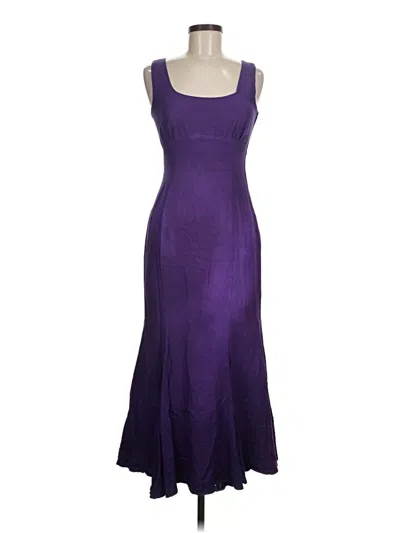 Pre-owned Jessica Mcclintock Cocktail Dress In Purple