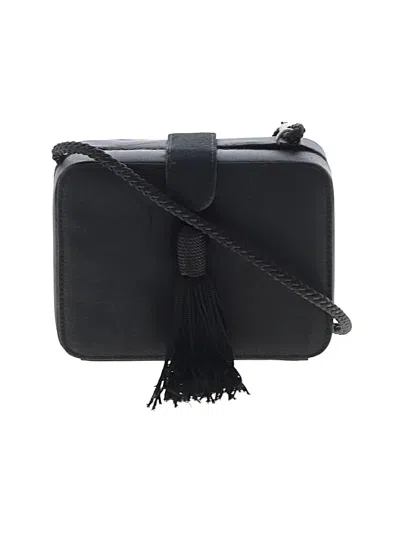 Pre-owned Jessica Mcclintock Crossbody Bag In Black