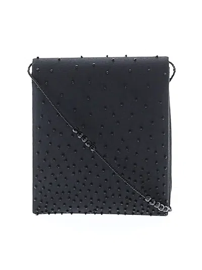 Pre-owned Jessica Mcclintock Crossbody Bag In Black