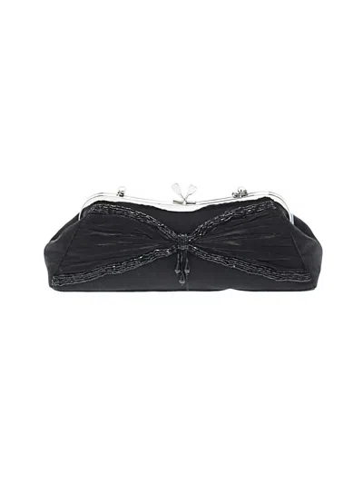 Pre-owned Jessica Mcclintock Crossbody Bag In Black