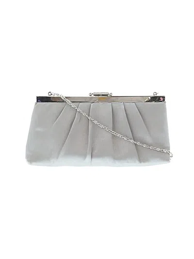 Pre-owned Jessica Mcclintock Crossbody Bag In Gray