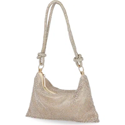 Jessica Mcclintock Dolly Crystal Mesh Shoulder Bag