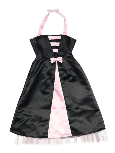 Pre-owned Jessica Mcclintock Kids' Dress In Black