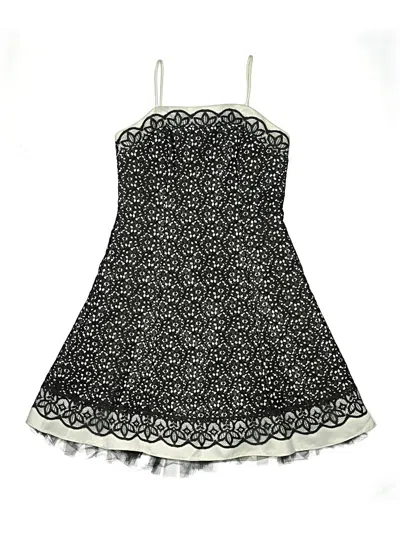 Pre-owned Jessica Mcclintock Kids' Dress In Black