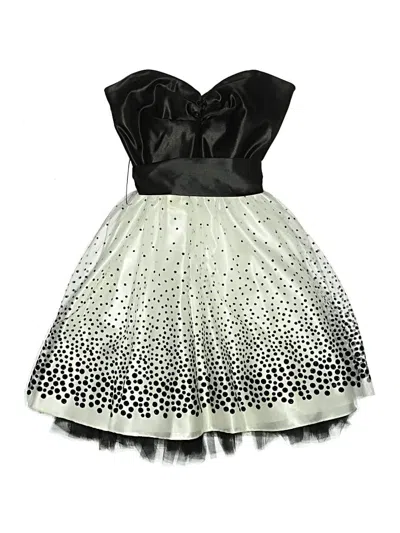 Pre-owned Jessica Mcclintock For Gunne Sax Kids' Dress In Silver