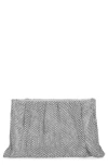 Jessica Mcclintock Francis Crystal Drape Clutch