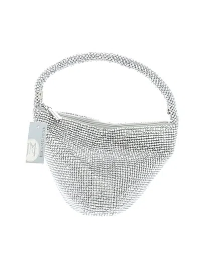 Jessica Mcclintock Hobo Bag In Silver