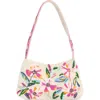 Jessica Mcclintock Juniper Beaded Shoulder Bag In Multi