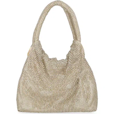 Jessica Mcclintock Jupiter Rhinestone Mesh Clutch
