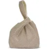 Jessica Mcclintock Logan Beaded Handbag In 39n-lt Gold