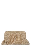 Jessica Mcclintock Lorana Clutch In Light Gold