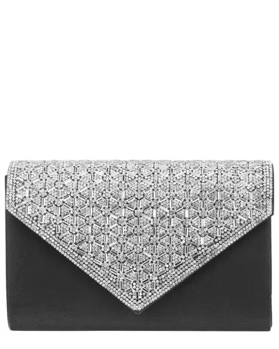 Jessica Mcclintock Oriana Sateen Clutch In Multi