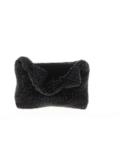 Pre-owned Jessica Mcclintock Shoulder Bag In Black