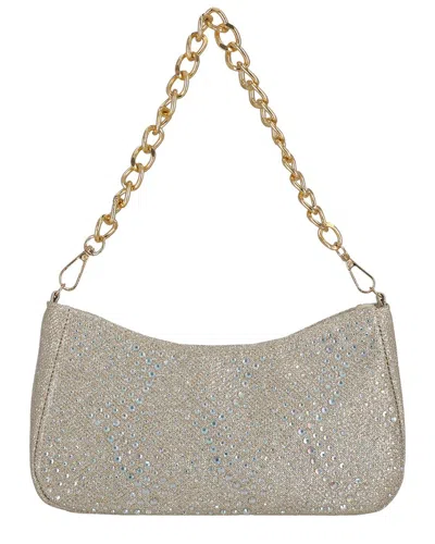 Jessica Mcclintock Sunny Lurex Clutch In Gold
