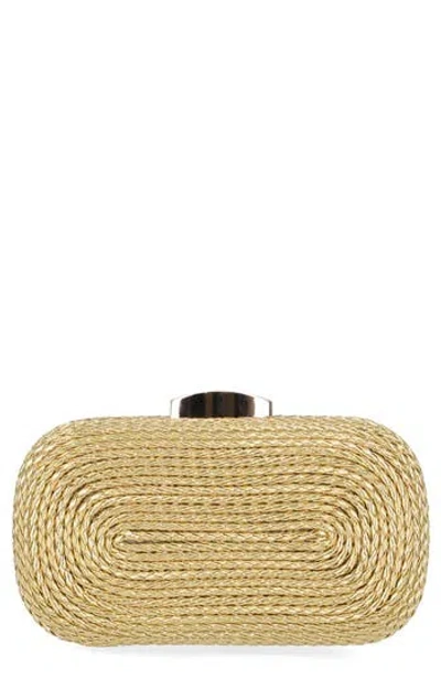 Jessica Mcclintock Twisted Rope Miniaudere In Multi